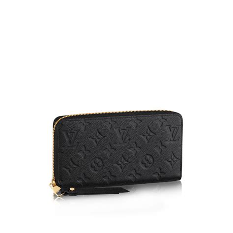 louis vuitton josephine wallet black|Louis Vuitton small zippy wallet.